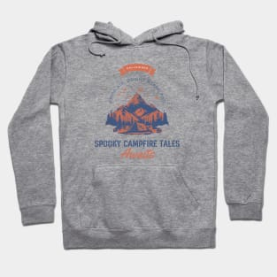 Crisp Air, Bright Stars, Spooky Campfire Tales. Halloween, adventure, outdoors, camping Hoodie